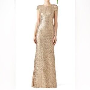 Badgley Mischka Night at Oscars Sequin Gown